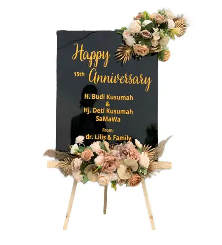 Papan Bunga Akrilik Wera