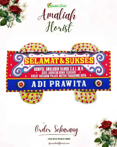 Papan Bunga Ucapan Selamat Wera